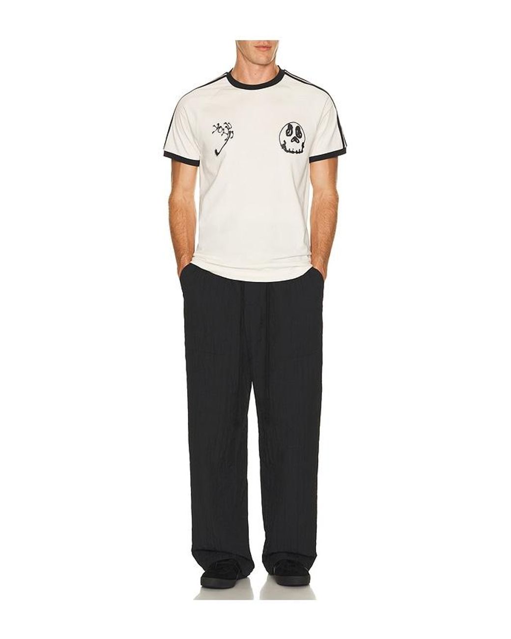 Y-3 White Gfx Cali Tee for men