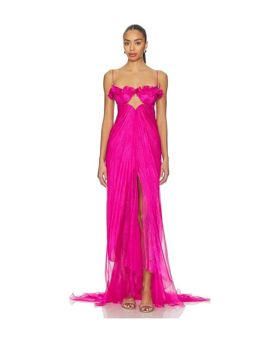 Maria Lucia Hohan Pink Lupita Dress