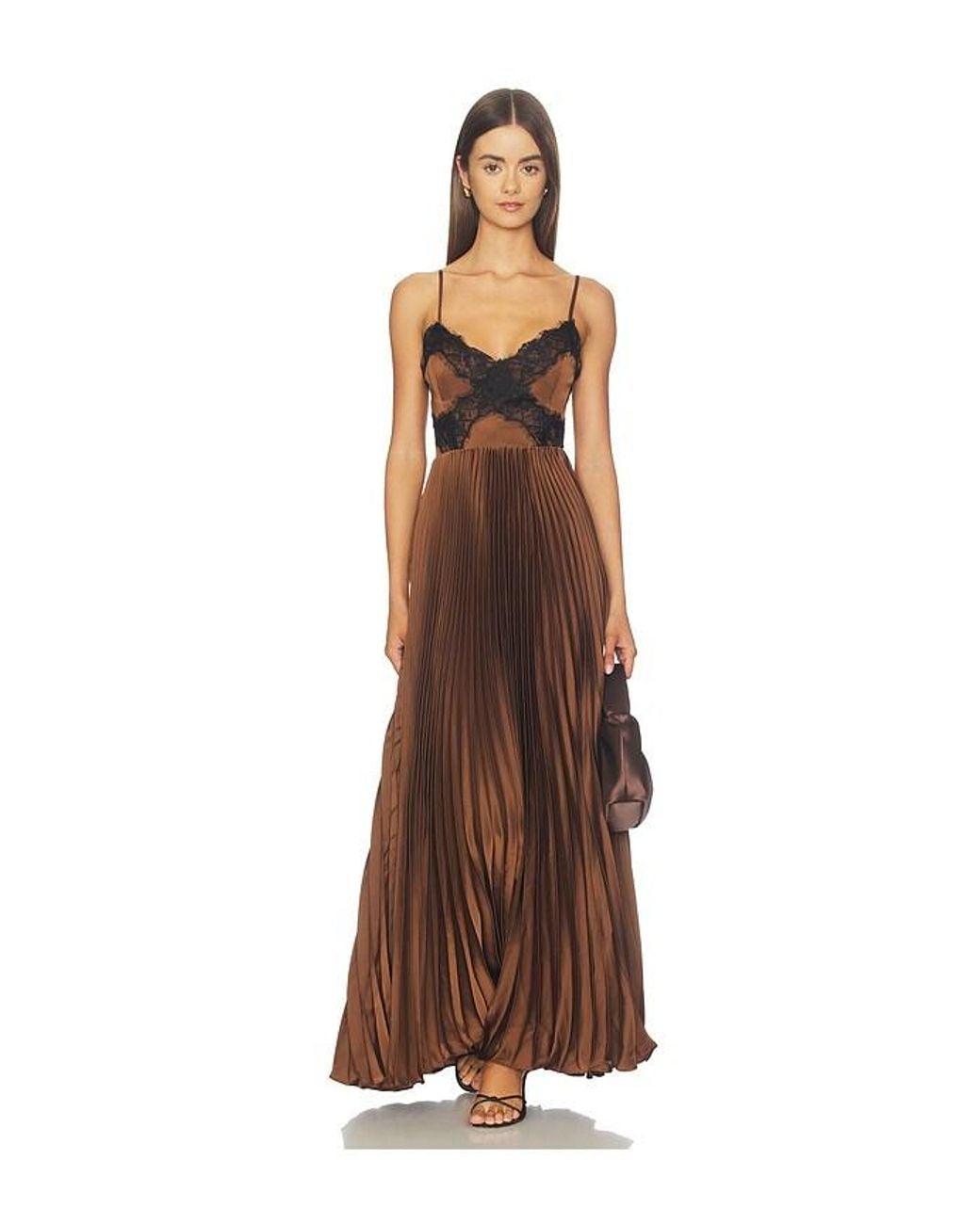 Astr Brown Andy Dress