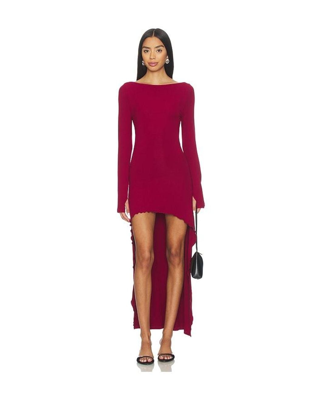 Amelie Teje Red Prima Dress