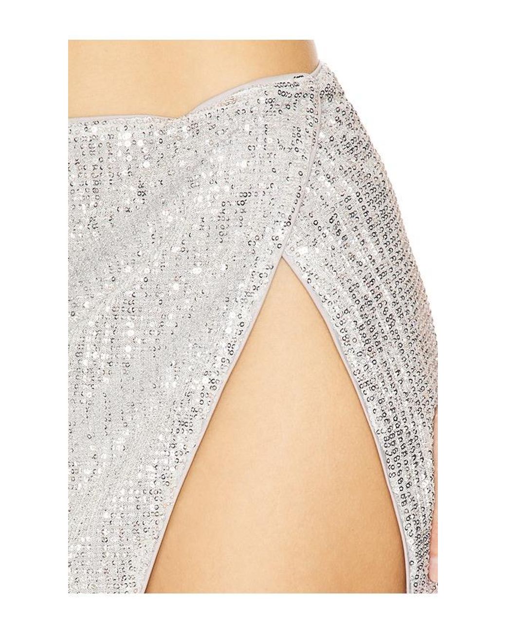 Lovers + Friends White Selma Mini Skirt