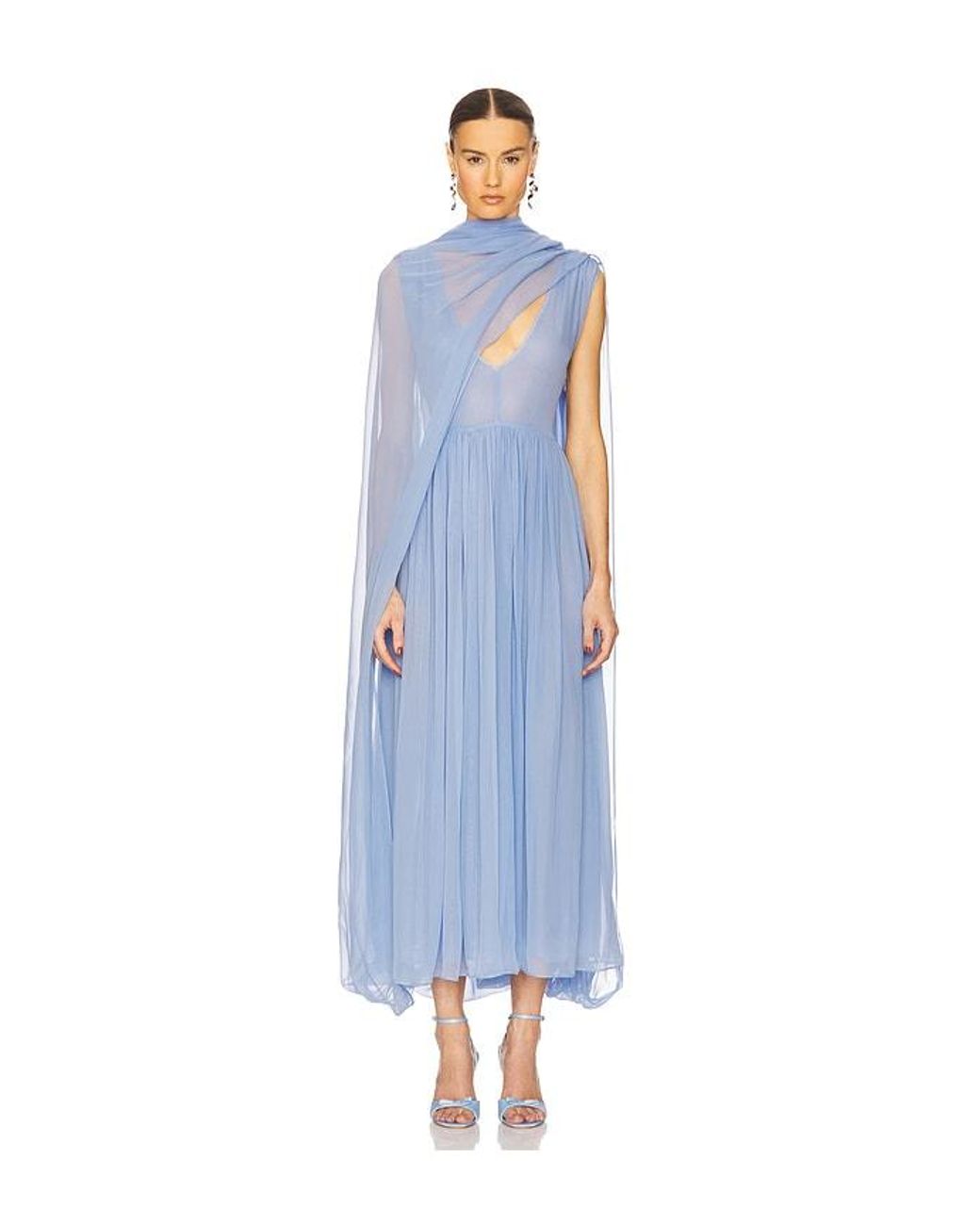 Helsa Blue The Sabine Dress