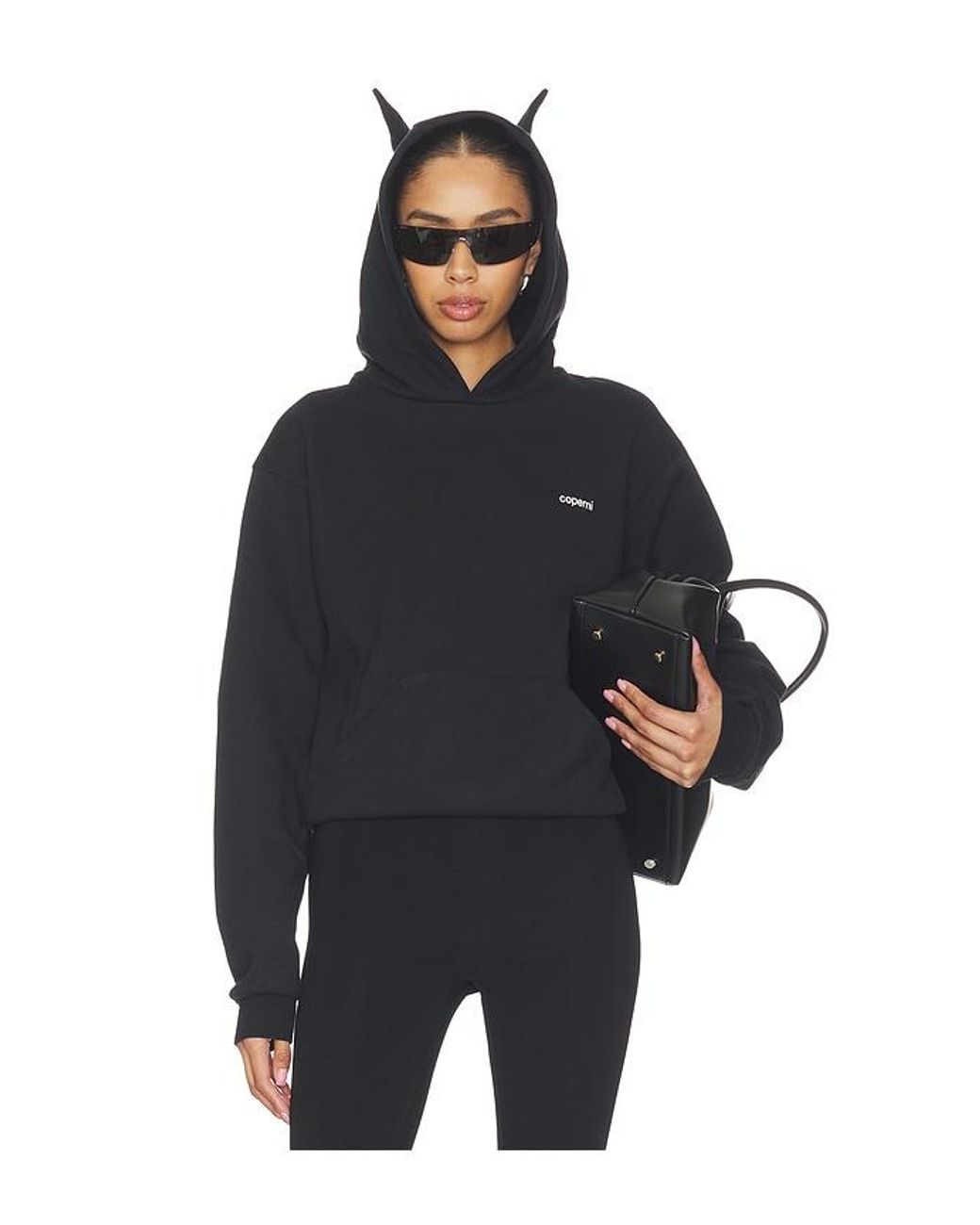 Coperni Black Horn Hoodie