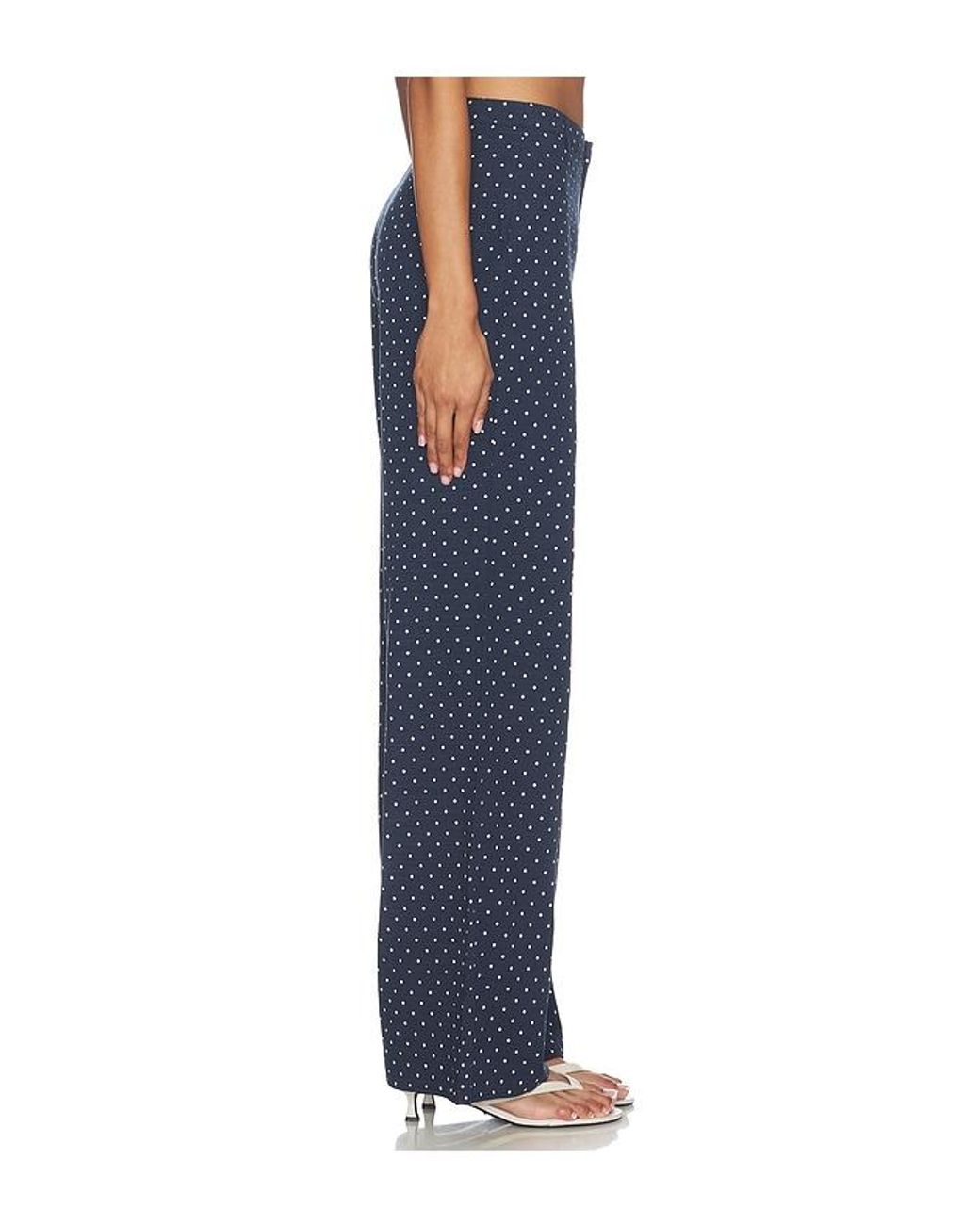 MORE TO COME Blue Chantelle Pant