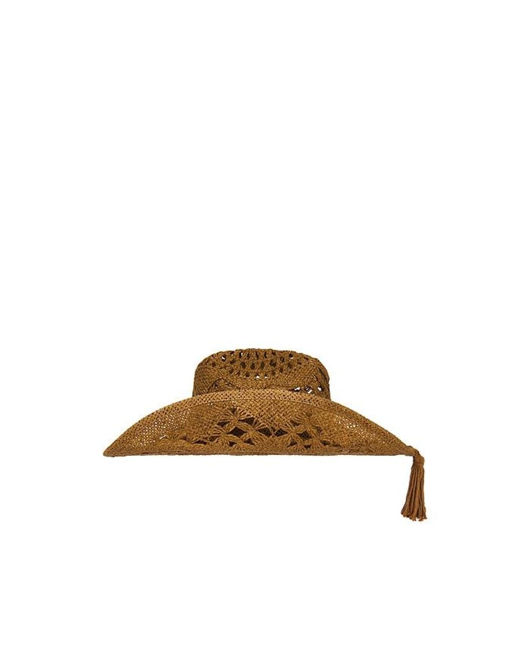 Gigi Pip Brown Remy Cowboy Hat