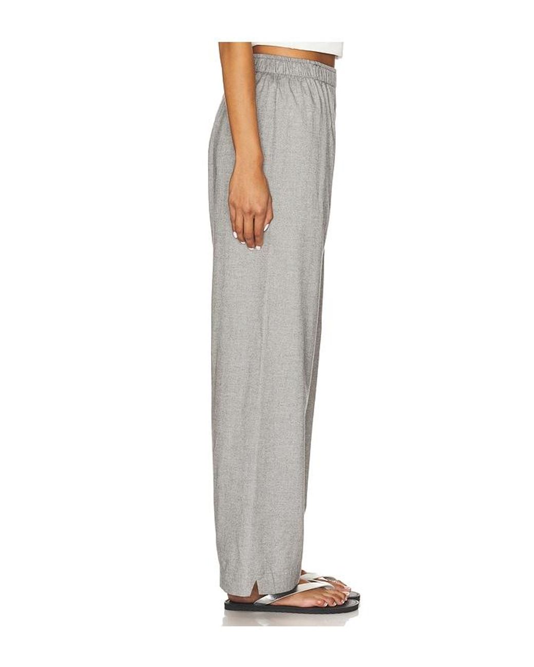 Comme Si Gray La Boxer Alta Flannel Pant