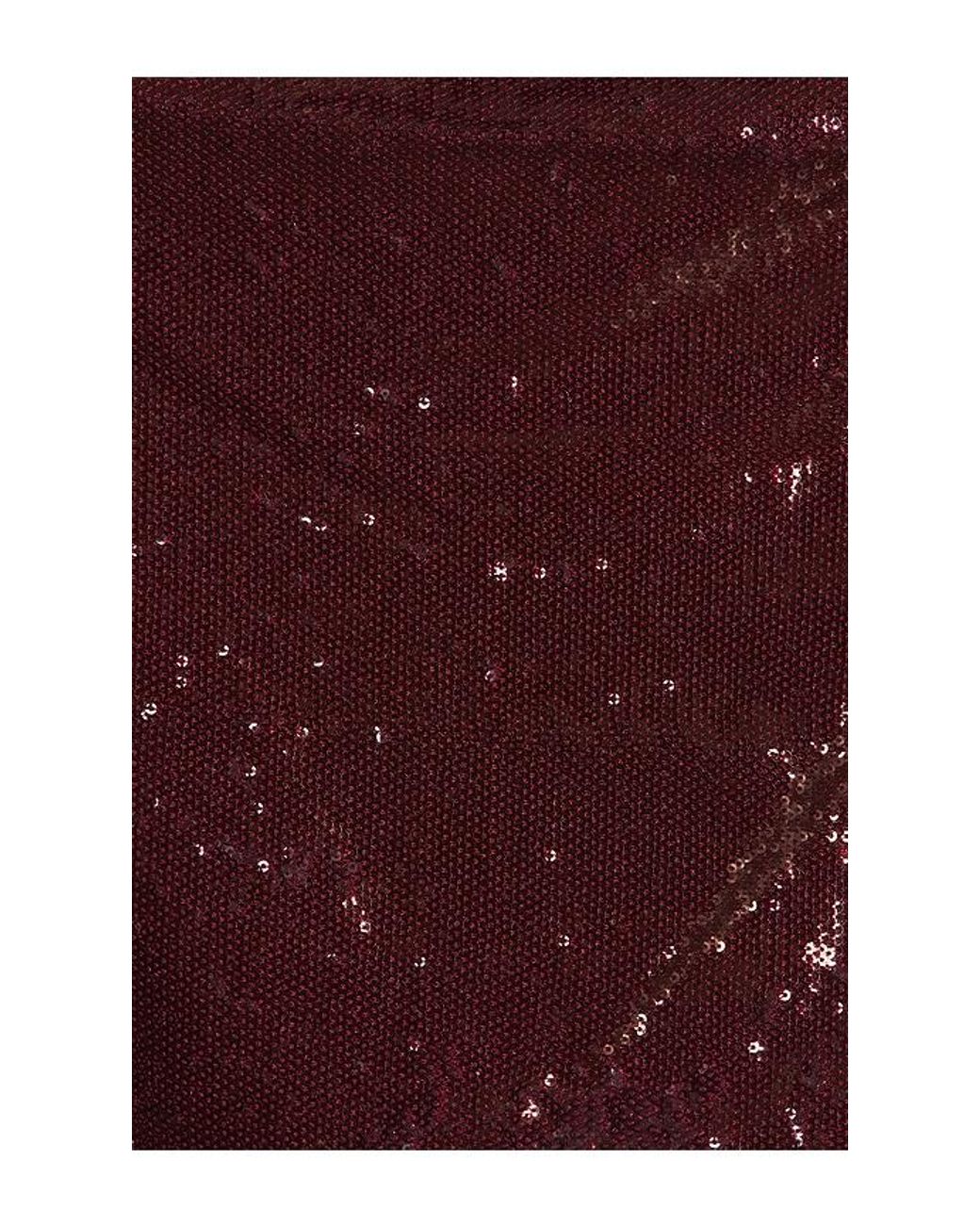Kate Barton Red Sequin Column Tank Top