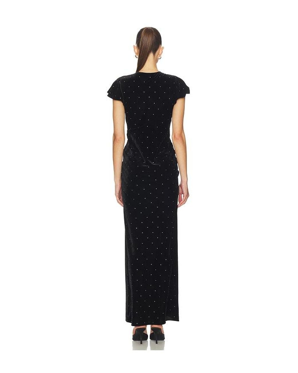 LoveShackFancy Black Kleid Melora