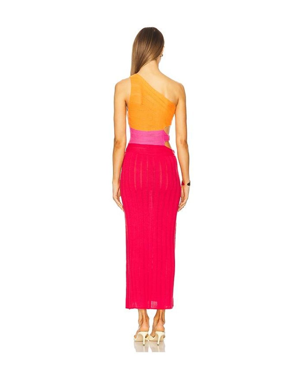 CAPITTANA Pink Lauren Sunset Dress