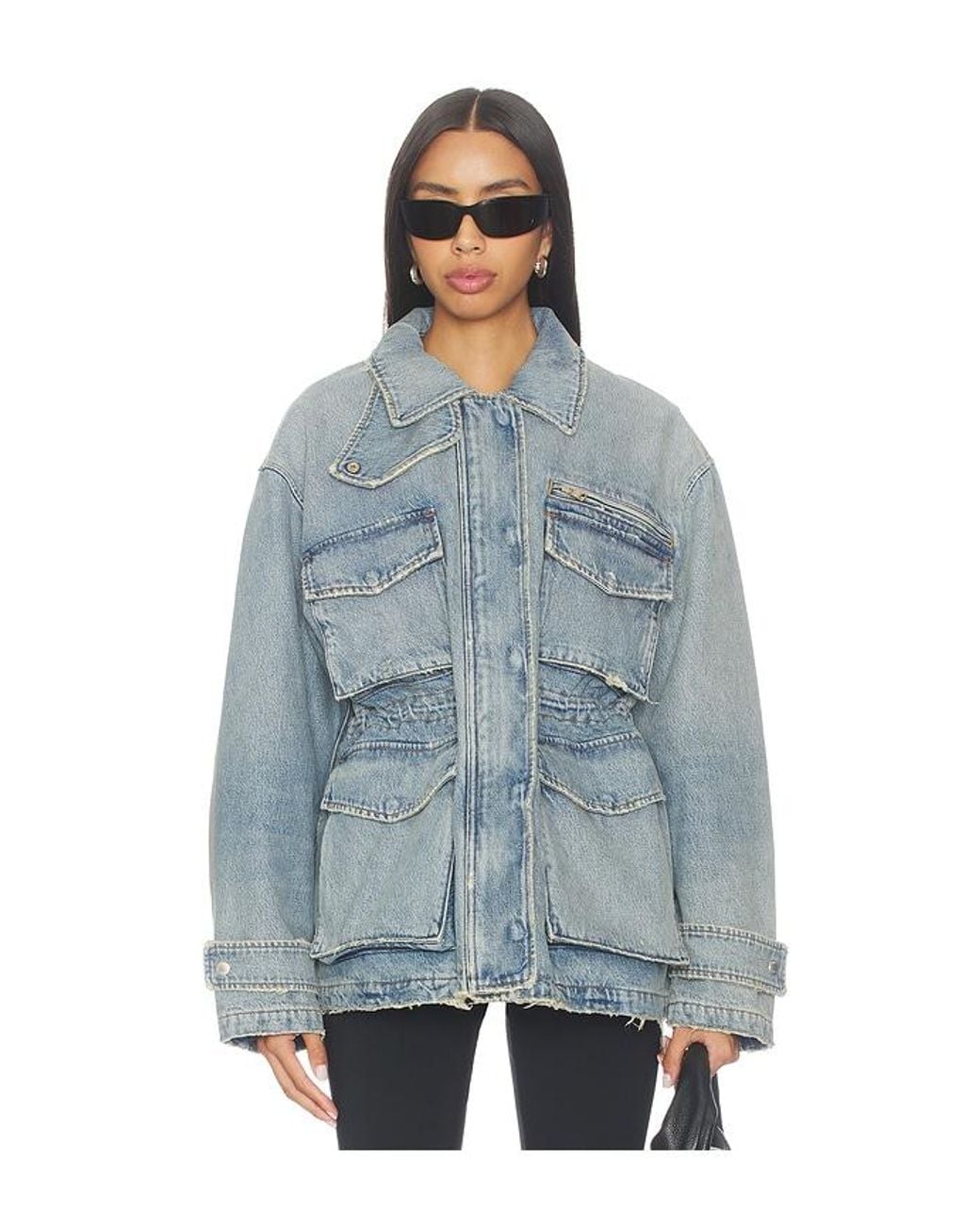 Agolde Blue Aubrey Jacket