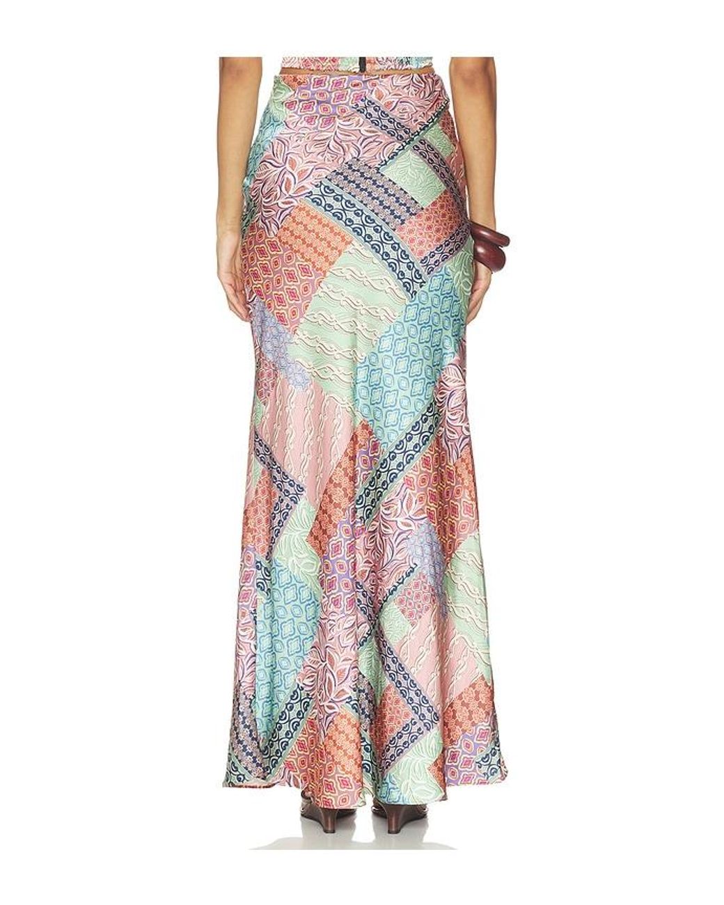 MISA Los Angles Multicolor Sienna Skirt