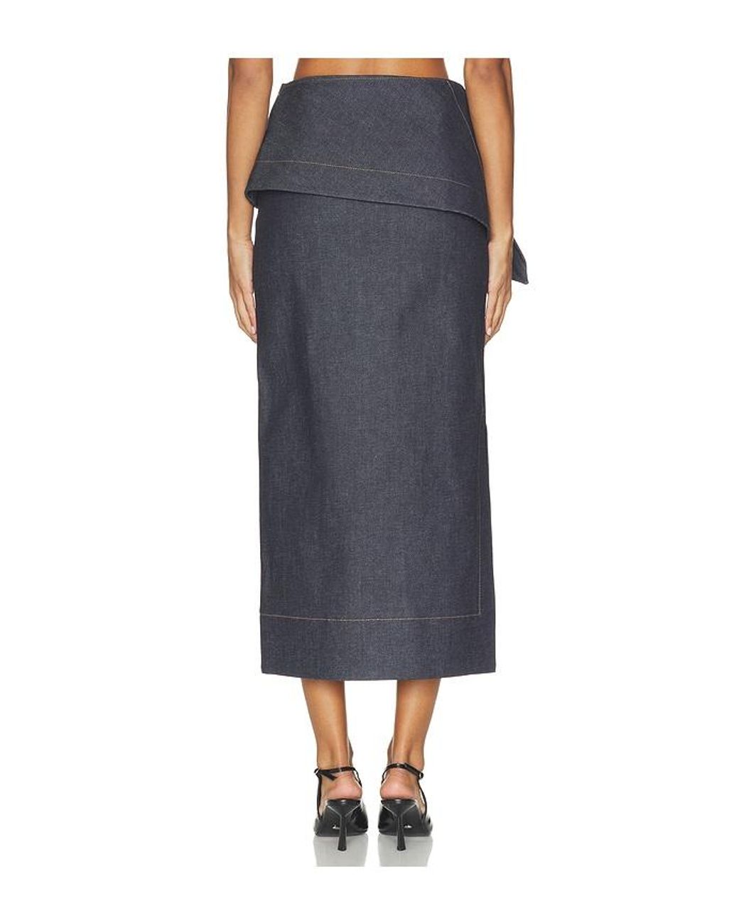Amir Taghi Blue Eloise Skirt
