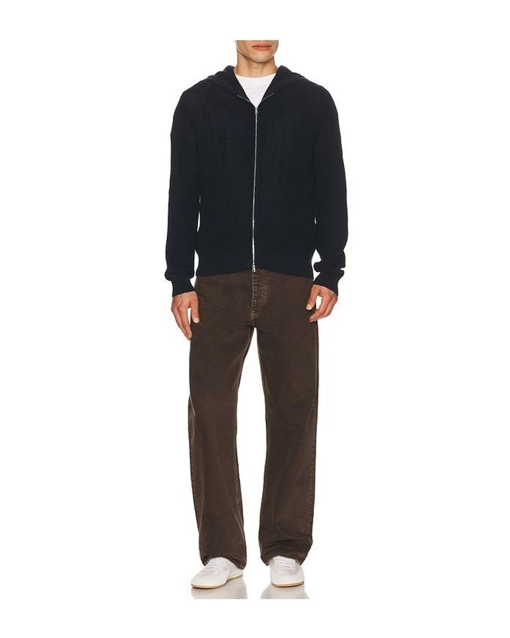 Theory Blue Myhlo Full Zip for men