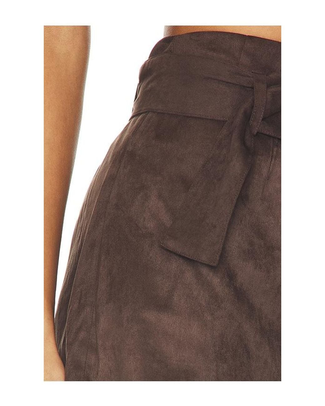 Astr Brown Rain Shorts