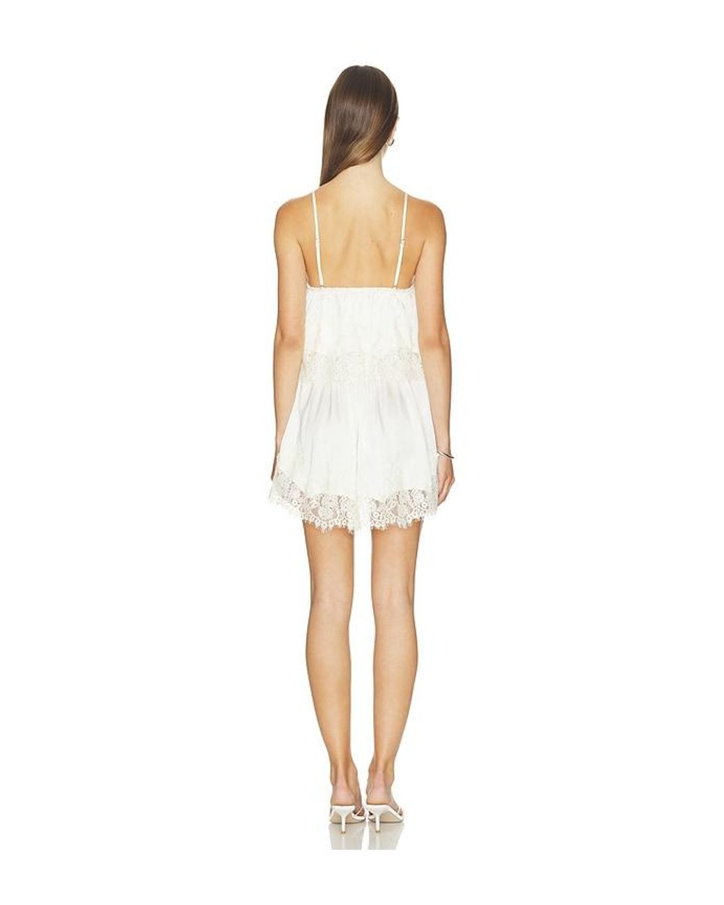 Show Me Your Mumu White Emmylou Mini Dress