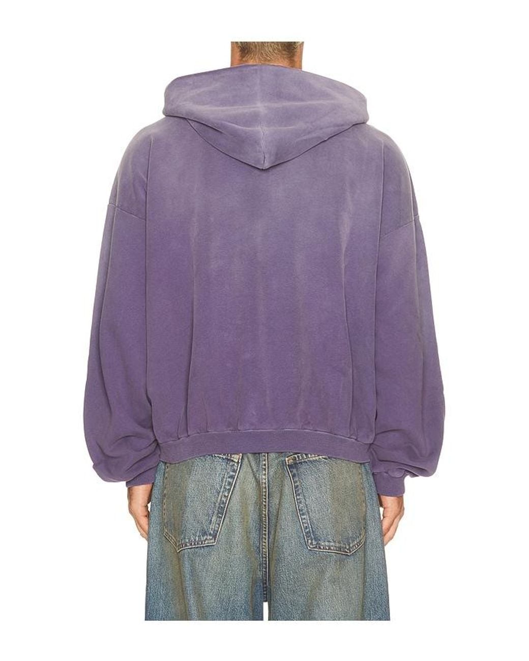 Represent Purple Owners Full Zip Hoodie for men