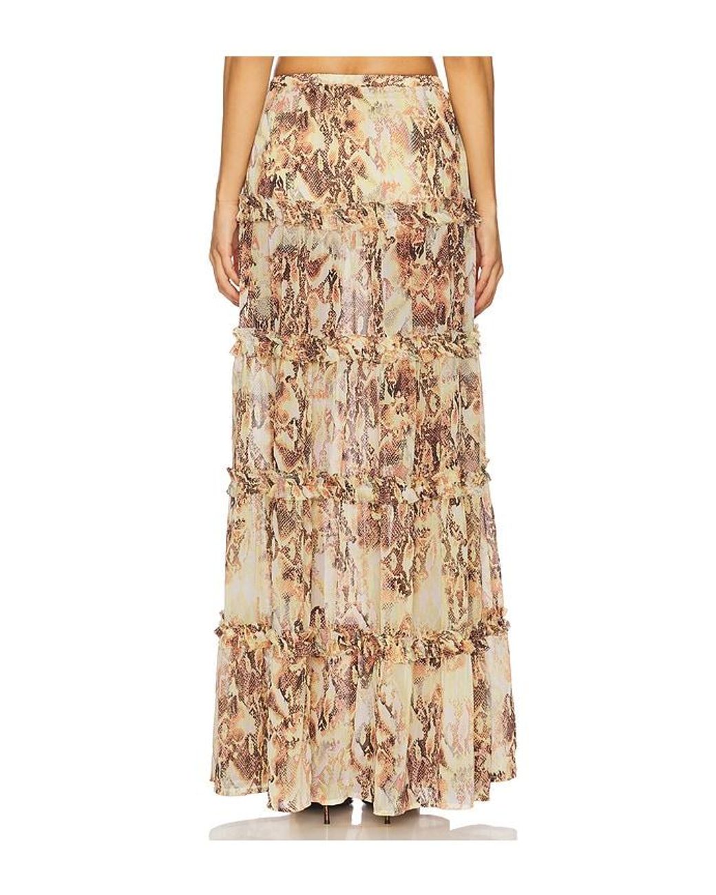 AFRM Natural Sabina Skirt