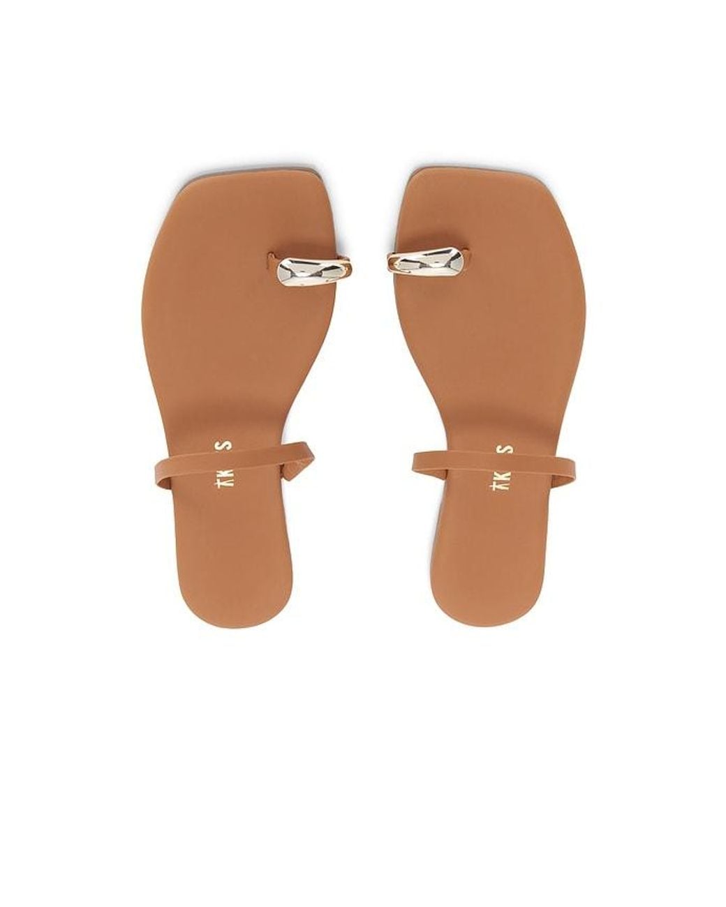 TKEES White Colette Sandal
