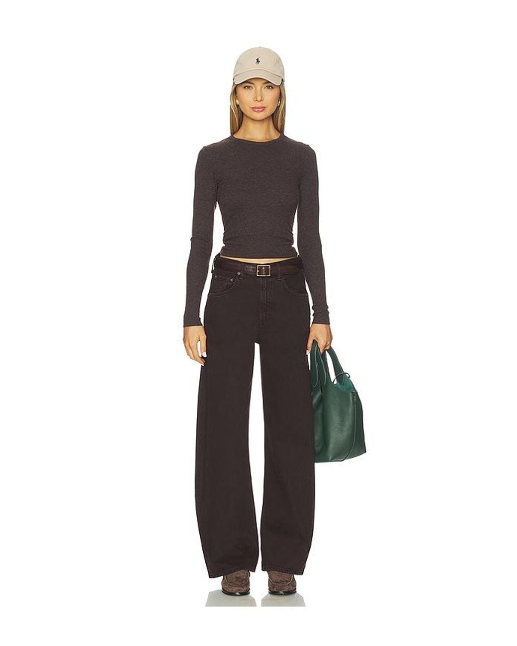 Agolde Black Low Curve Jeans