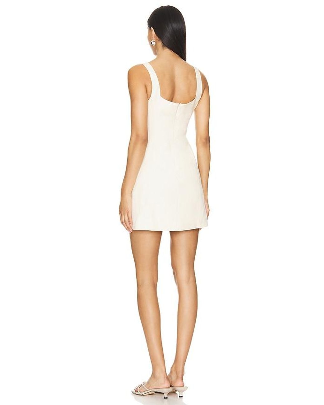 Lovers + Friends White Robin Mini Dress