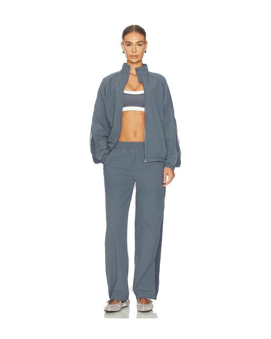 WellBeing + BeingWell Blue Jillian Pant