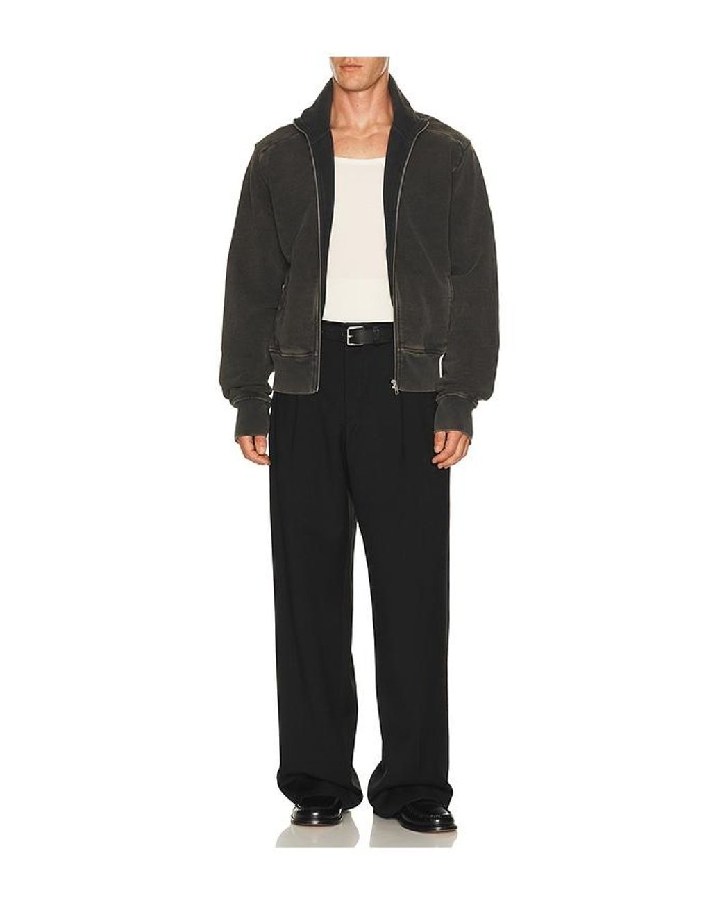 Entire studios Black Standard Track Jacket for men