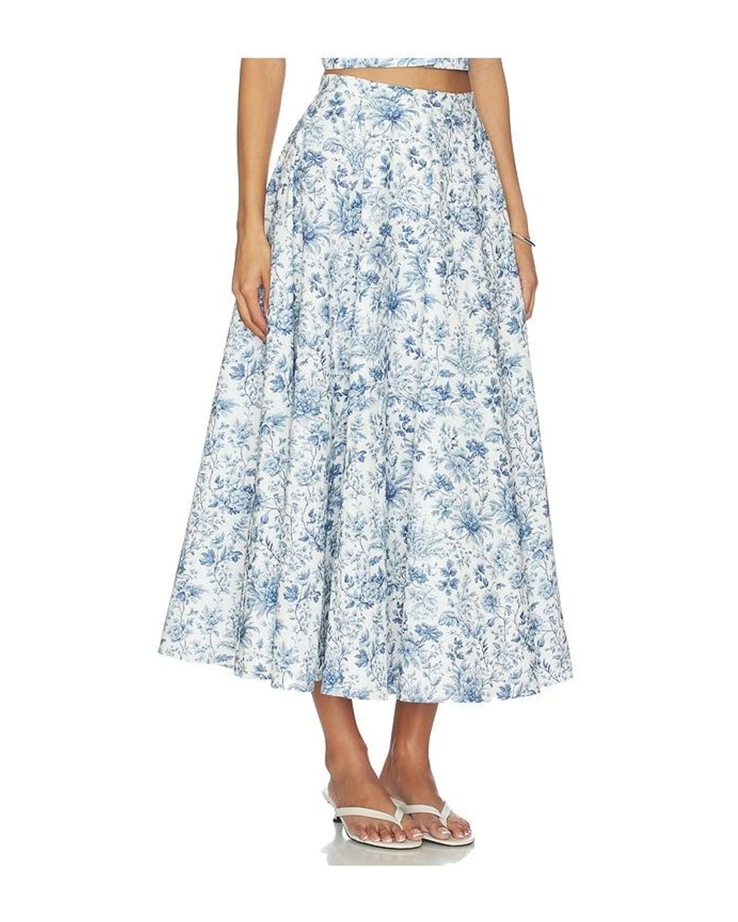 V. Chapman Blue Carrie Skirt