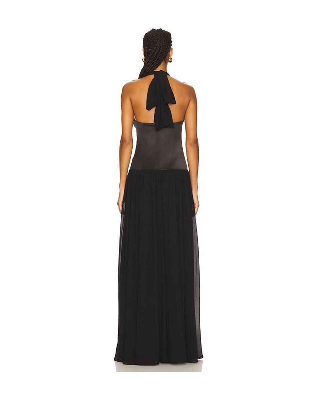 MAJORELLE Black Tia Maxi Dress