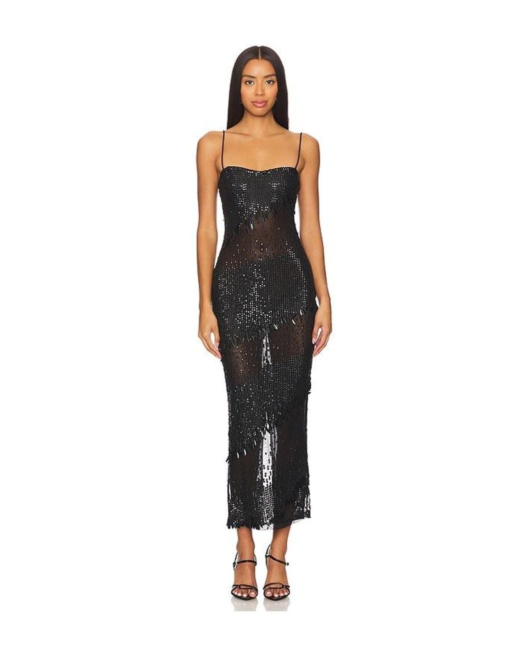 retroféte Black Carmine Dress