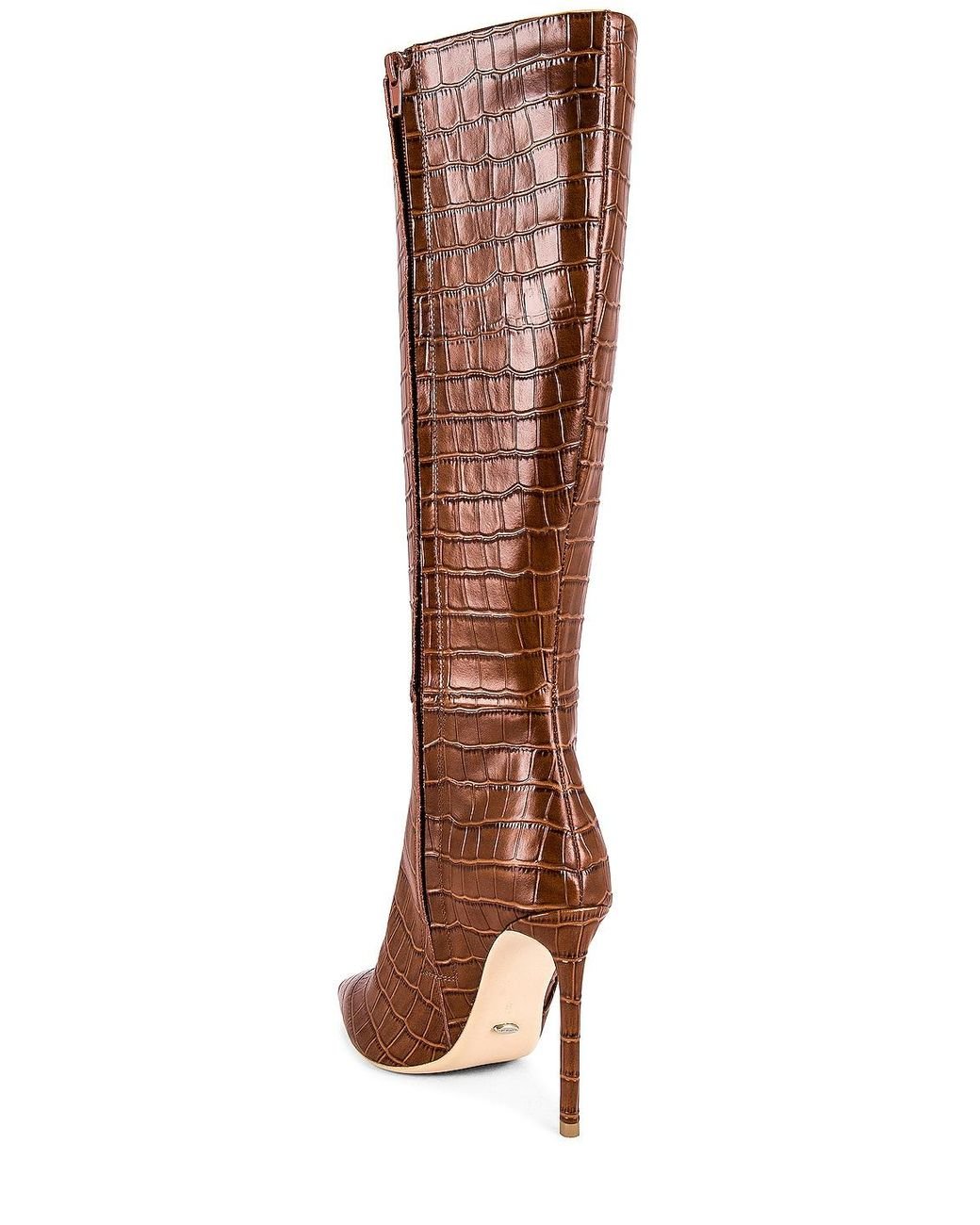 Tony Bianco Apollo Heeled Boot in Brown Lyst