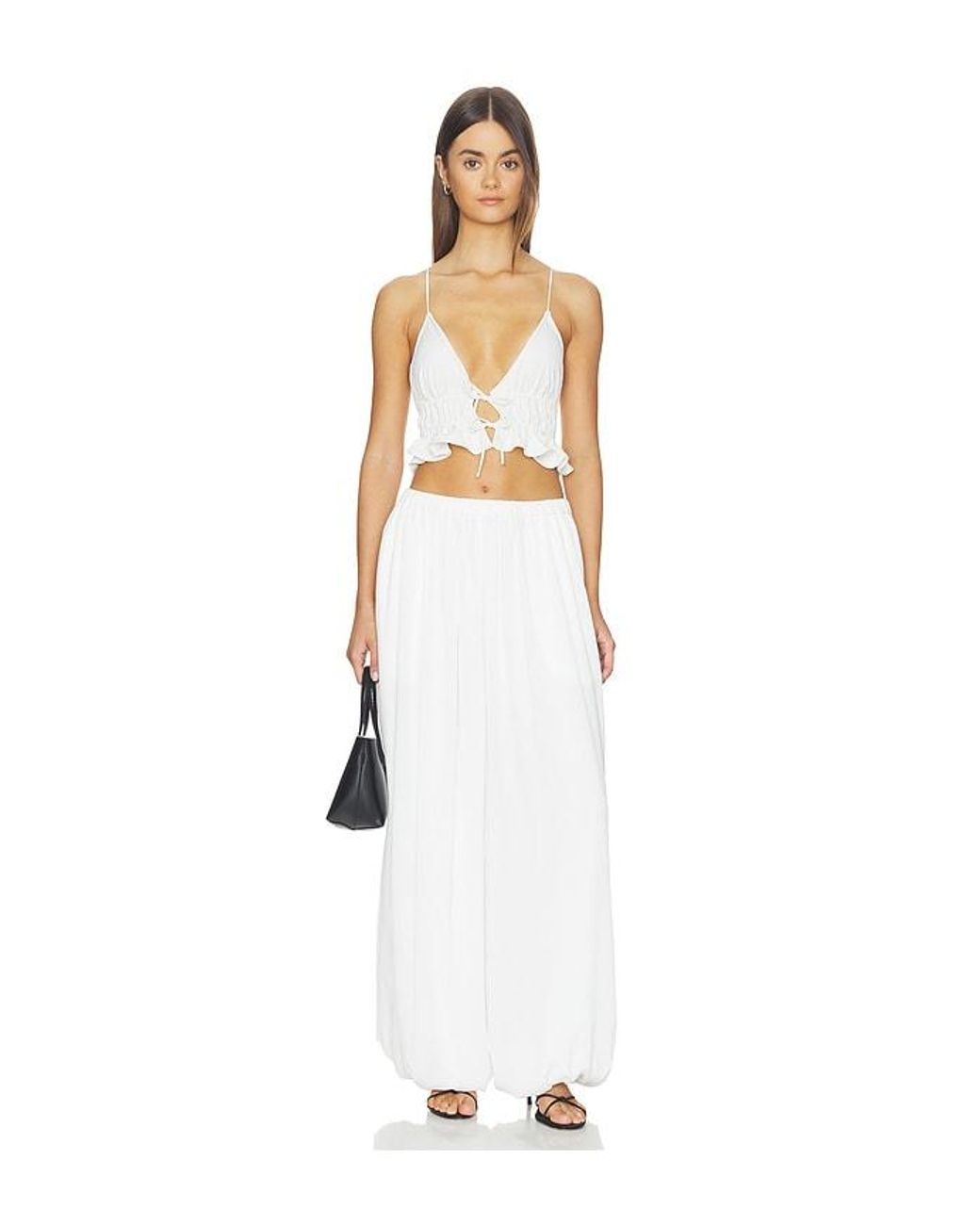 Tularosa White Adrienne Pant
