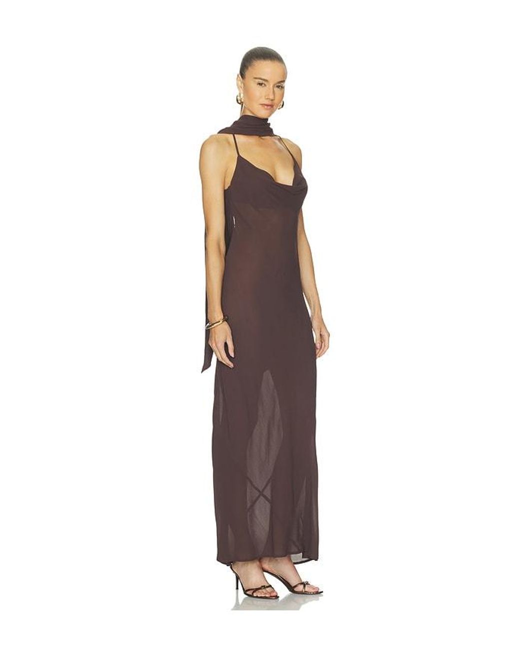AFRM Brown Cheryl Dress