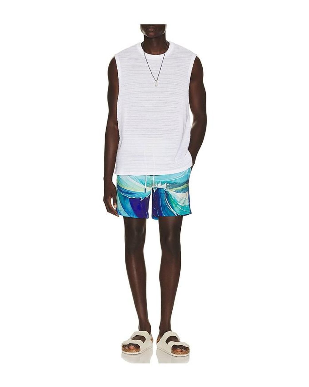Trunks Surf & Swim Blue Sano 6.5 Swim Short for men