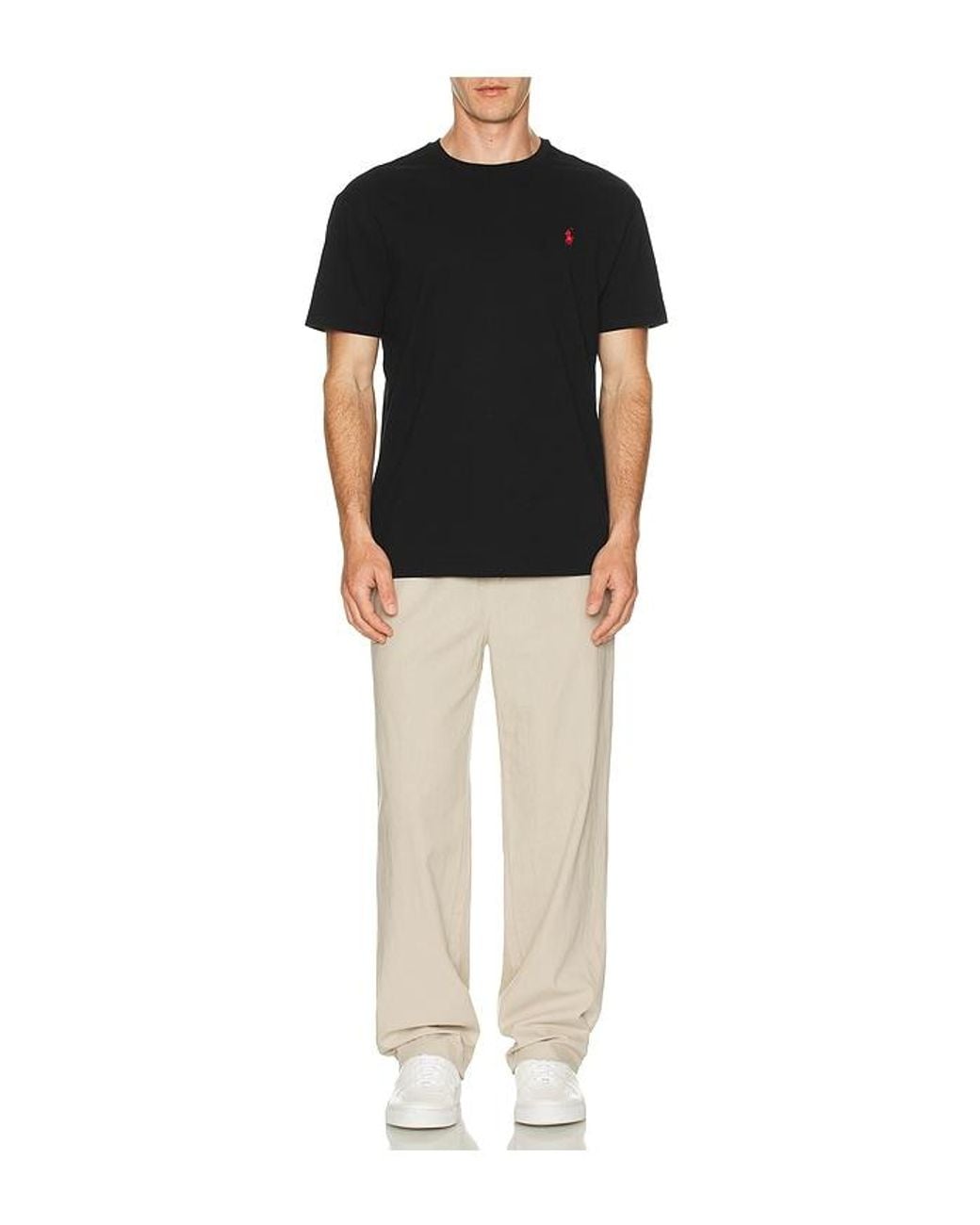 Polo Ralph Lauren Black Short Sleeve Crewneck T-Shirt for men