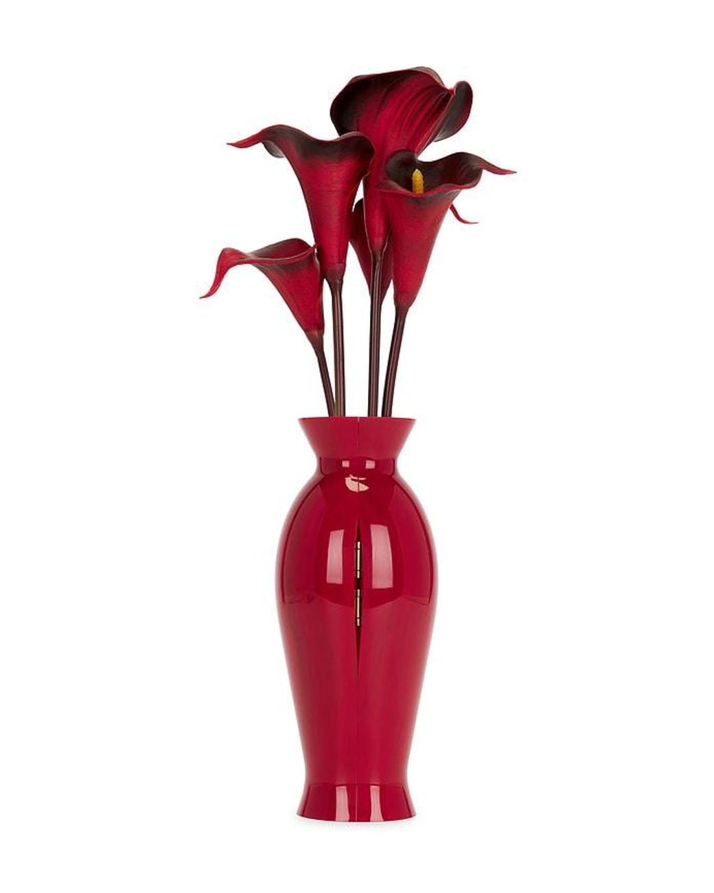 Cult Gaia Red Florence Clutch