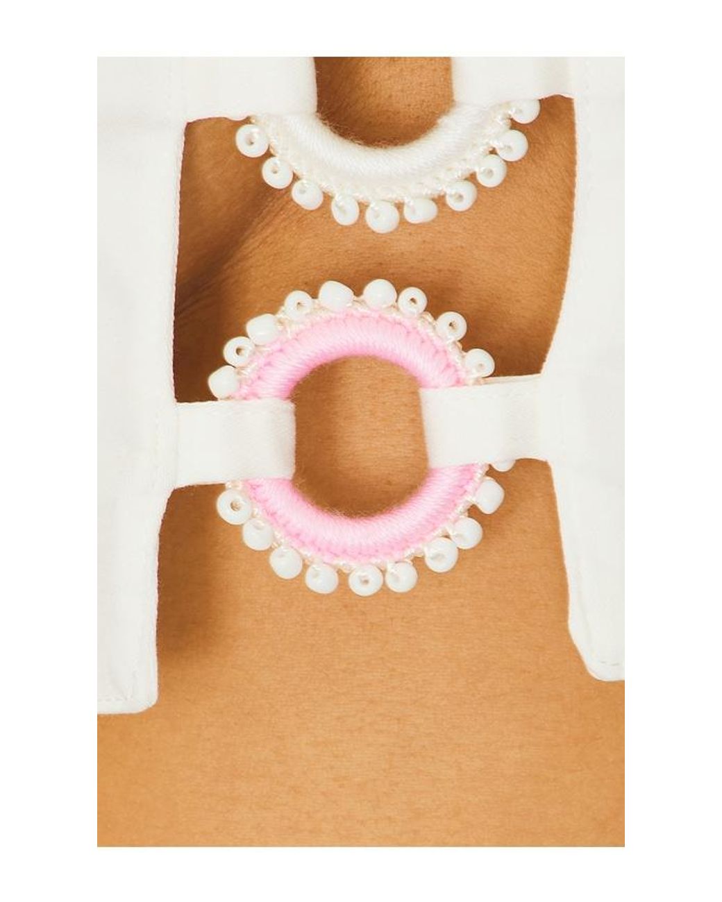 MY BEACHY SIDE White X Revolve Square Neck Crop Top