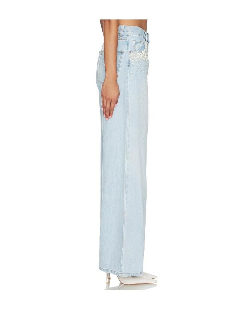 GIUSEPPE DI MORABITO Blue Denim Trouser