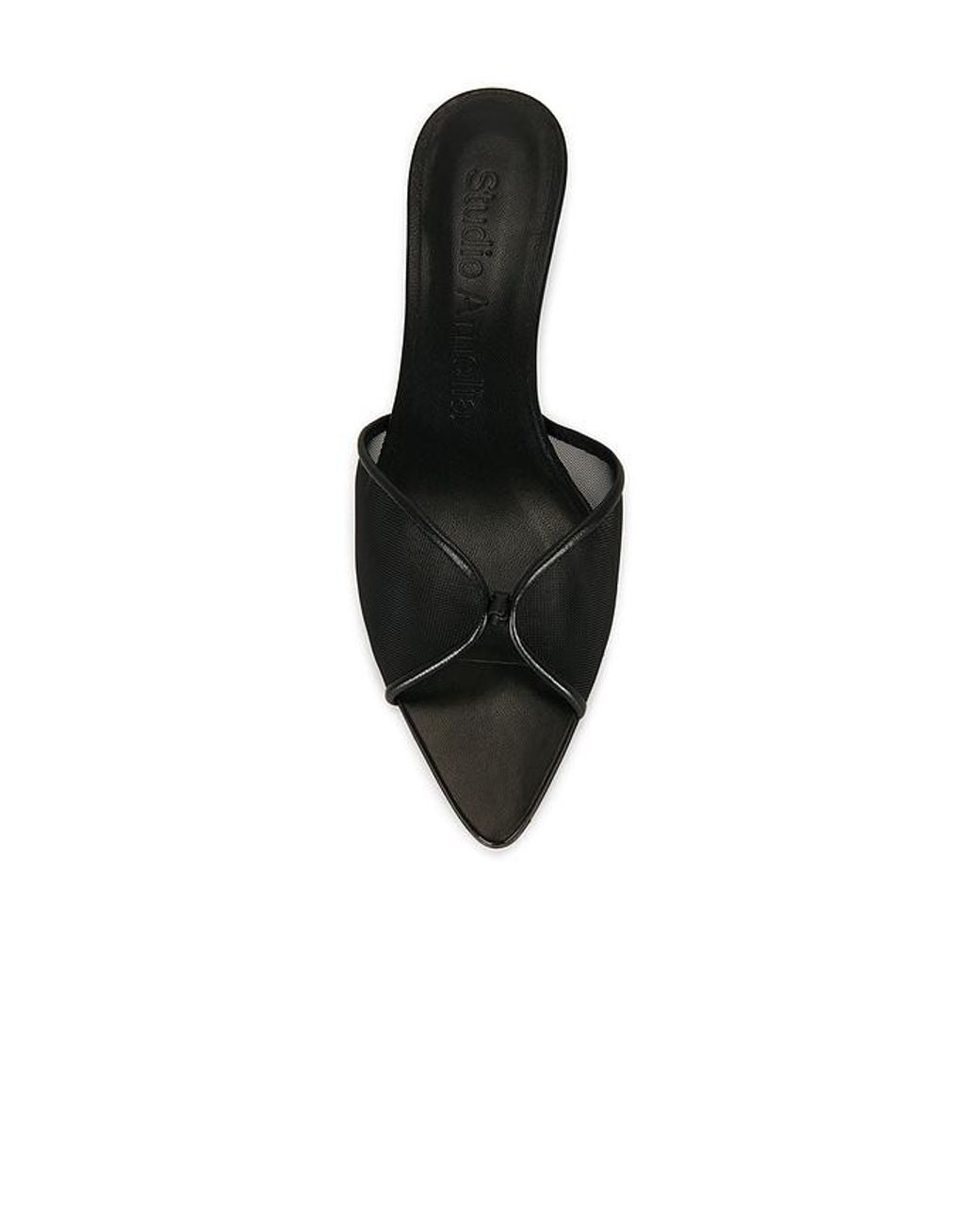 STUDIO AMELIA Black Pantolette Jacques 50