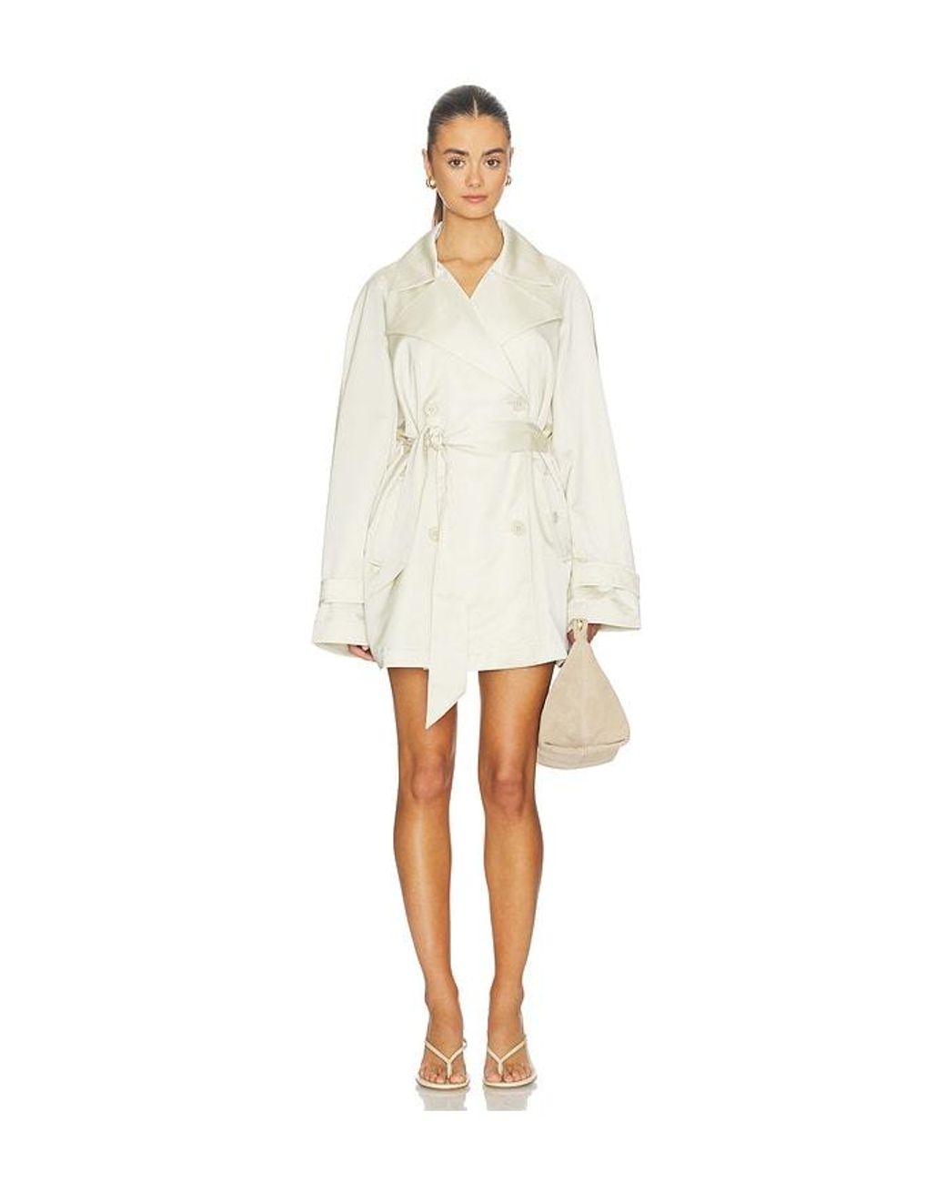 Lovers + Friends White Denver Jacket