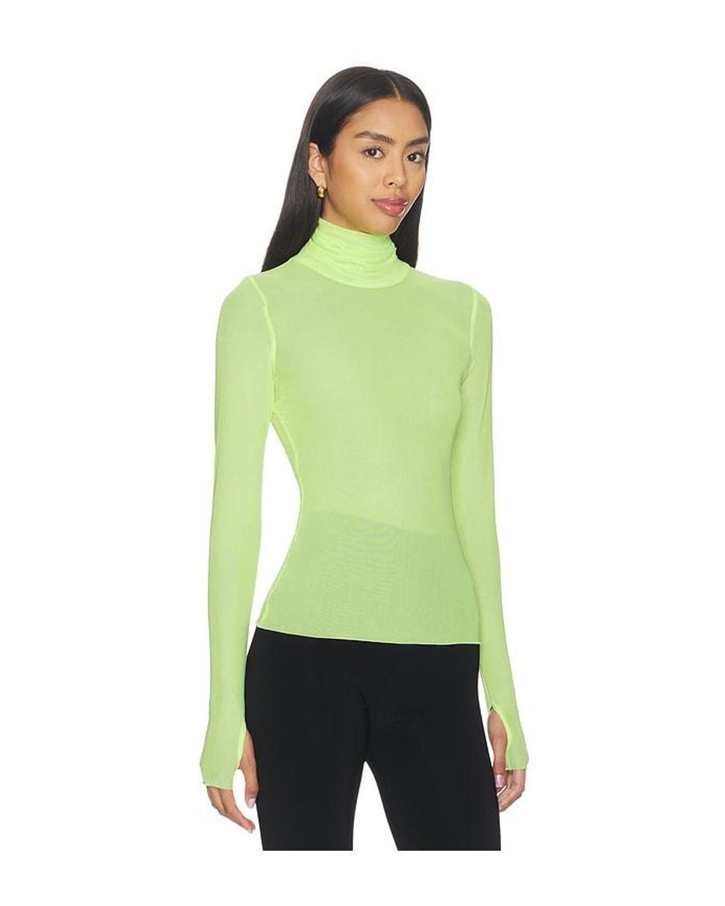 AFRM Green Zadie Top