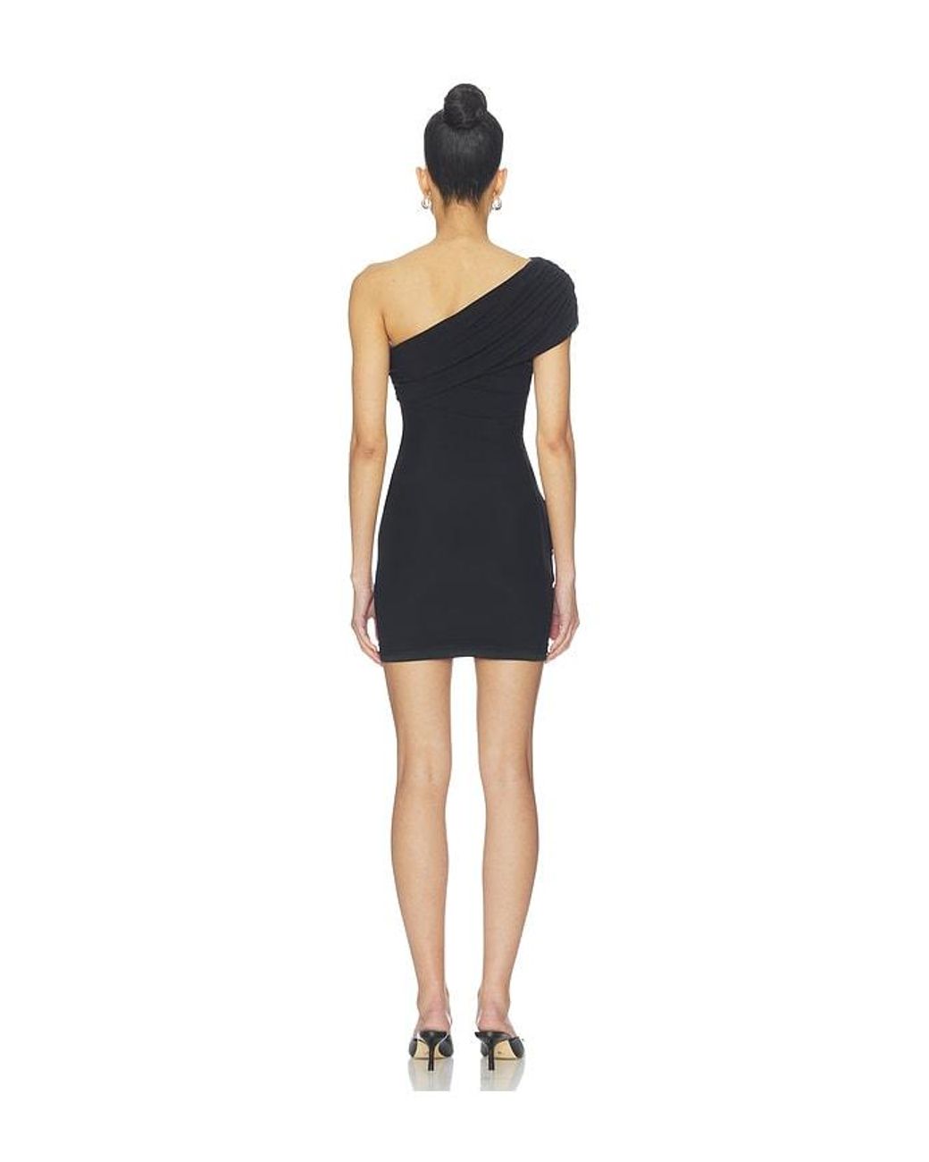superdown Black Fleur Mini Dress