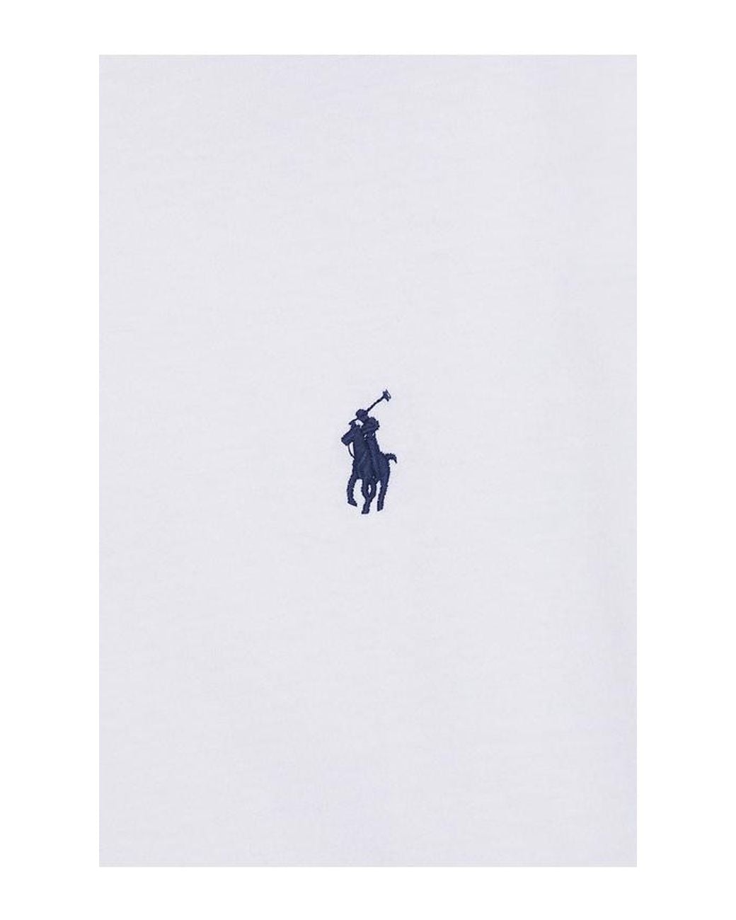 Polo Ralph Lauren White Short Sleeve Crewneck T-Shirt for men