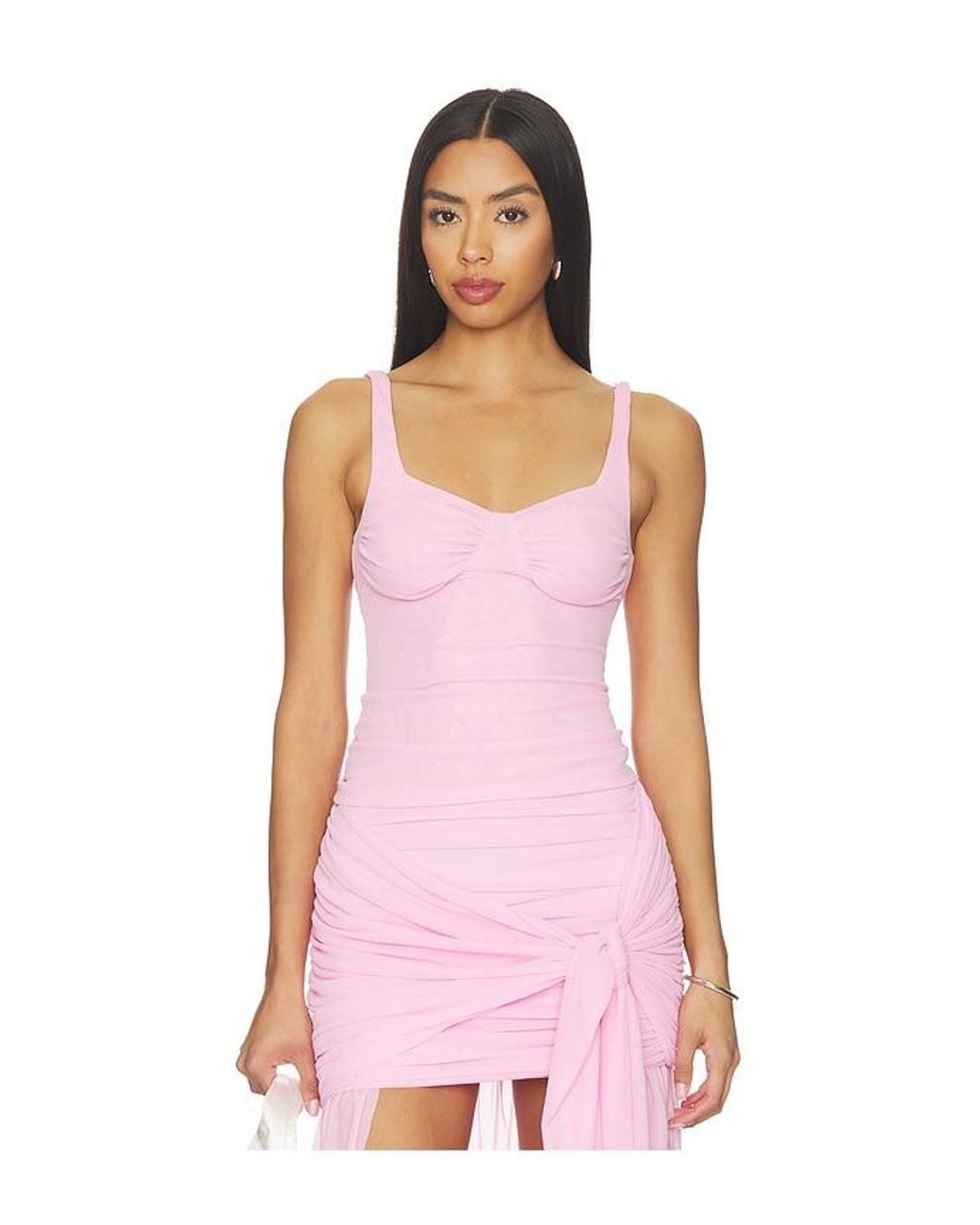 Lovers + Friends Pink Bea Top