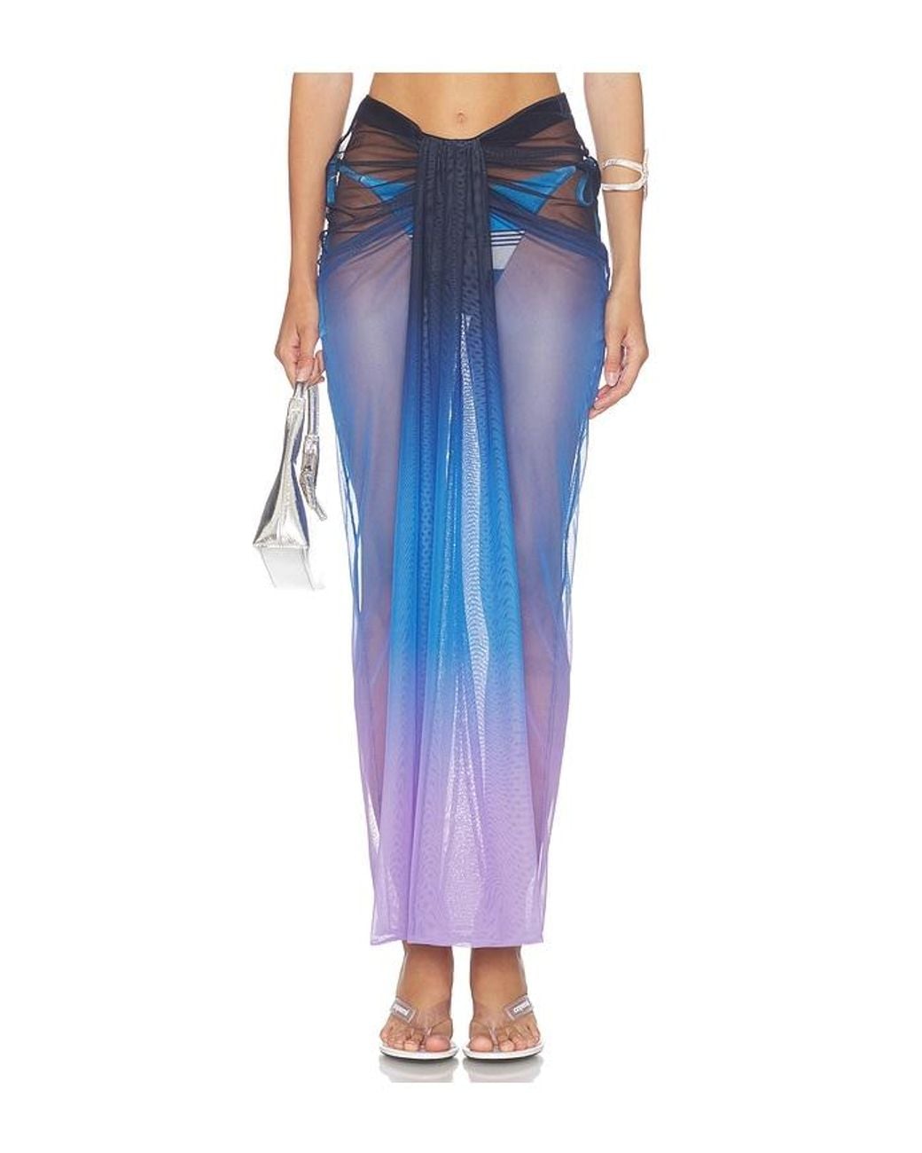Baobab Blue Nia Maxi Skirt