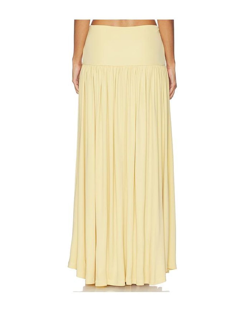 AYA MUSE Yellow Maxi Skirt