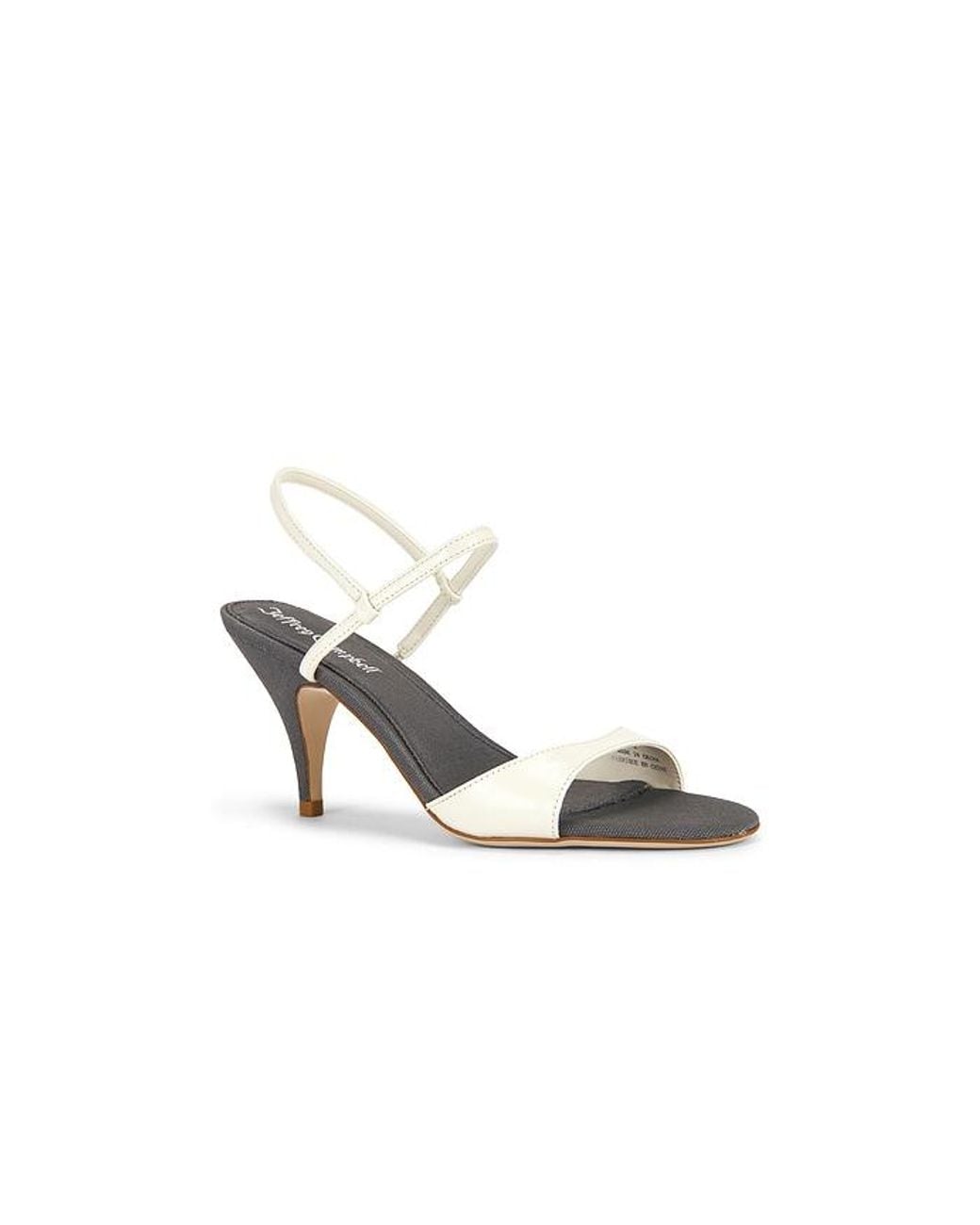 Jeffrey Campbell White Calla Sandal