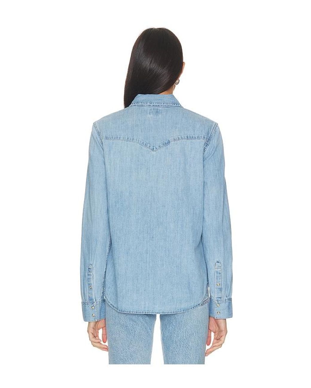 Levi's Blue Heritage Western Denim Shirt