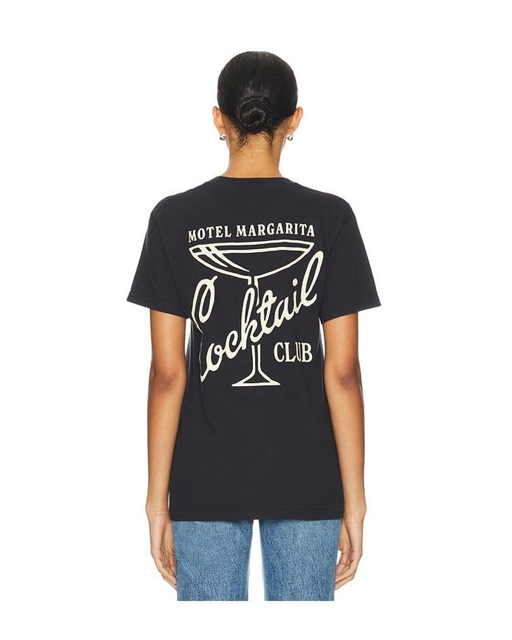 Motel Margarita Black Cocktail Club Tee