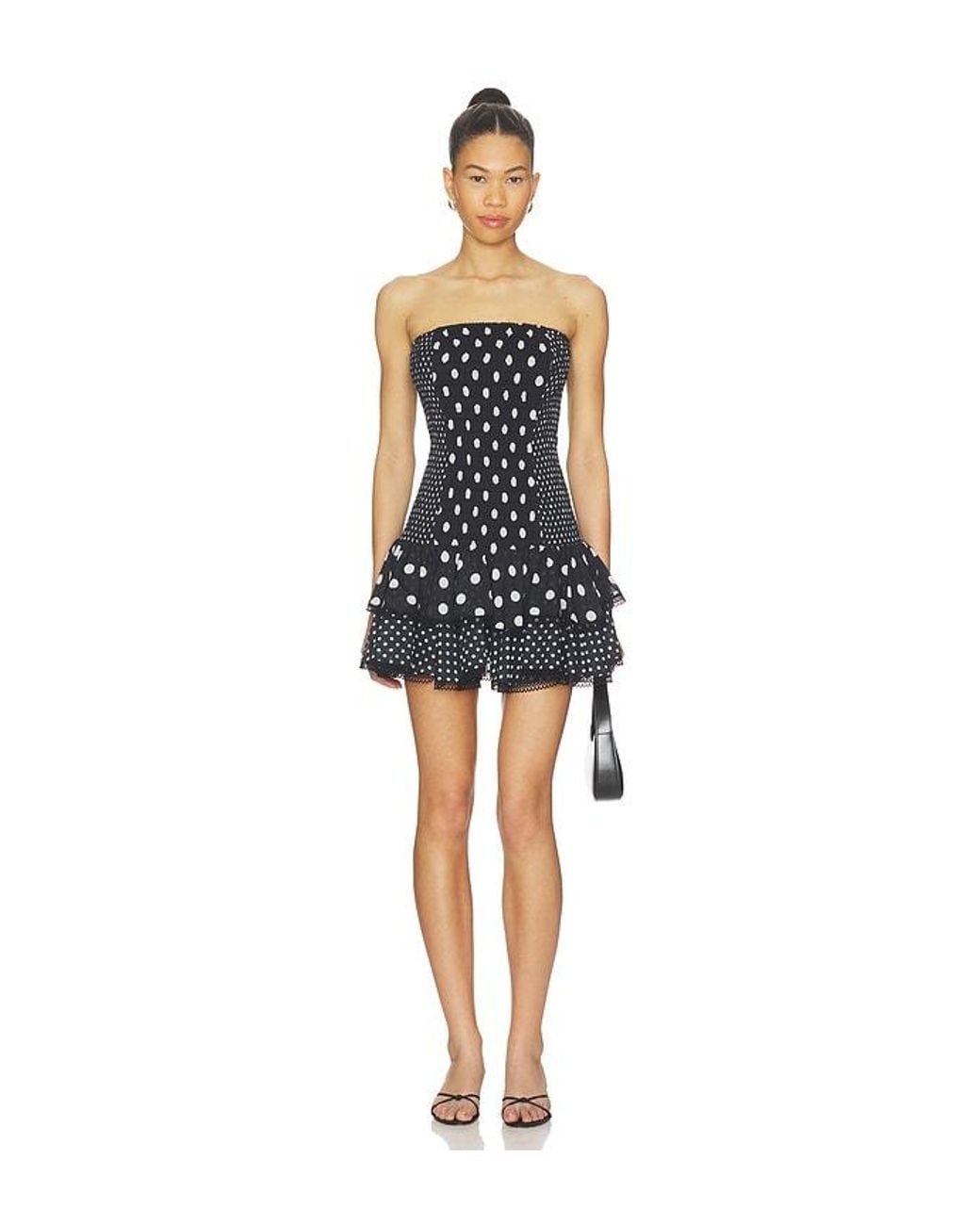 Charo Ruiz Blue Zahara Short Dress
