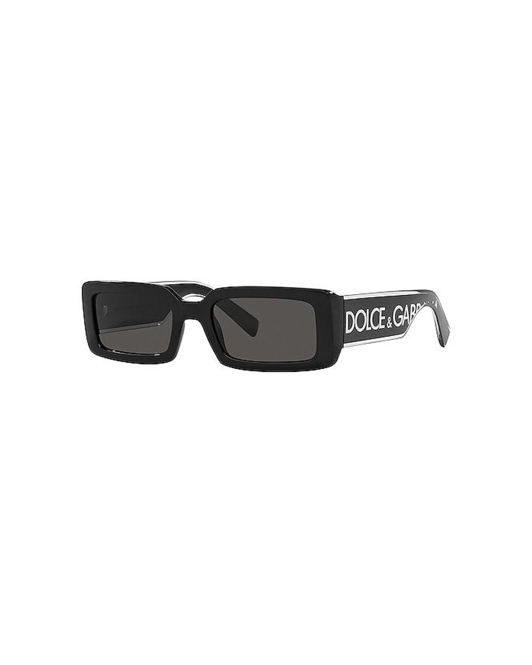 Dolce & Gabbana Black Rectangle